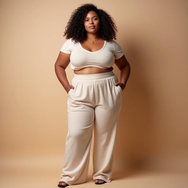 Conjunto plus size conforto